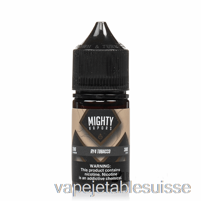 Vape Suisse Tabac Ry4 - Sels Puissants - 30ml 50mg